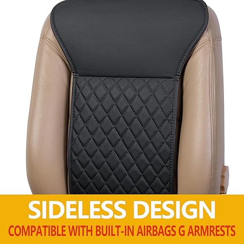 Miniatura 6 de Flying Banner Fundas de asiento de coche, cojines de asiento de lujo, piel sintética, fácil instalación, vehículos antideslizantes de alta calidad