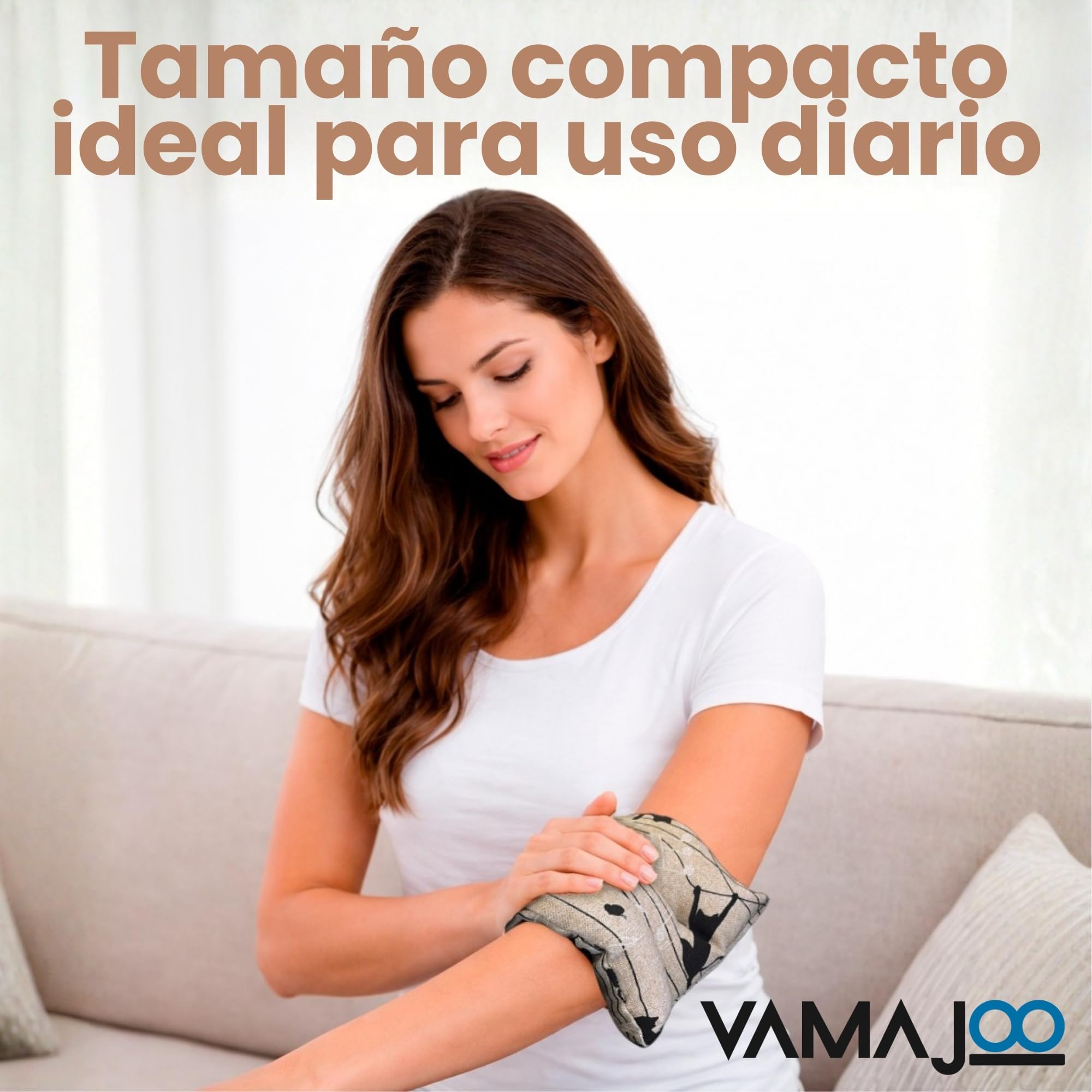 Saco Termico Semillas para Microondas | Bolsa Semillas Calor Microondas | Cojin de Semillas para Microondas | Sin Aroma | Relleno de Semillas de Mijo Ecológico | Fabricado en España 25x20cm