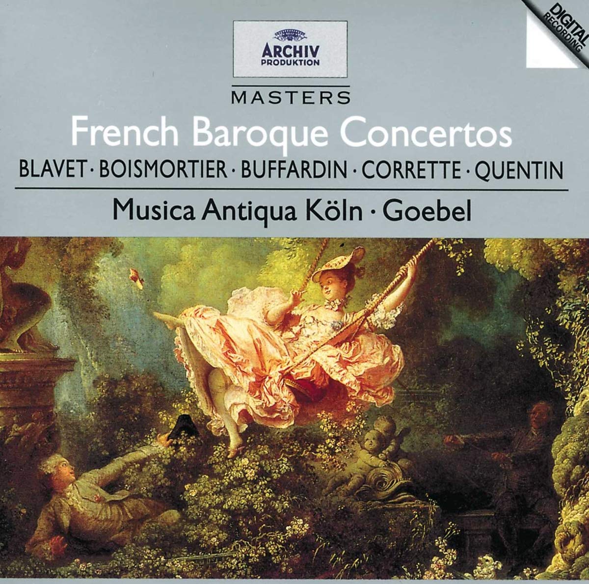 French Baroque Concertos [Audio CD] Goebel, R-Musica Antiqua Koln; Michel Blavet and Reinhardt Goebel