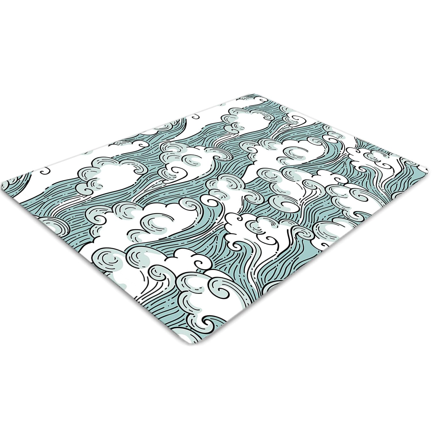 Tapis de chaise 140x100 cm protège-sol imperméable pour maison et bureau