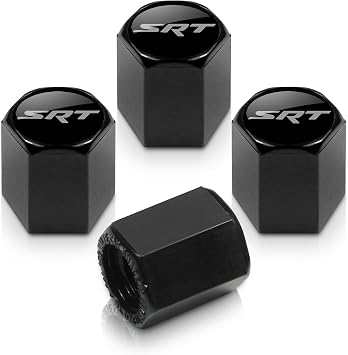 دودج الأسود SRT Logo صور غطاء الصمام الجذع