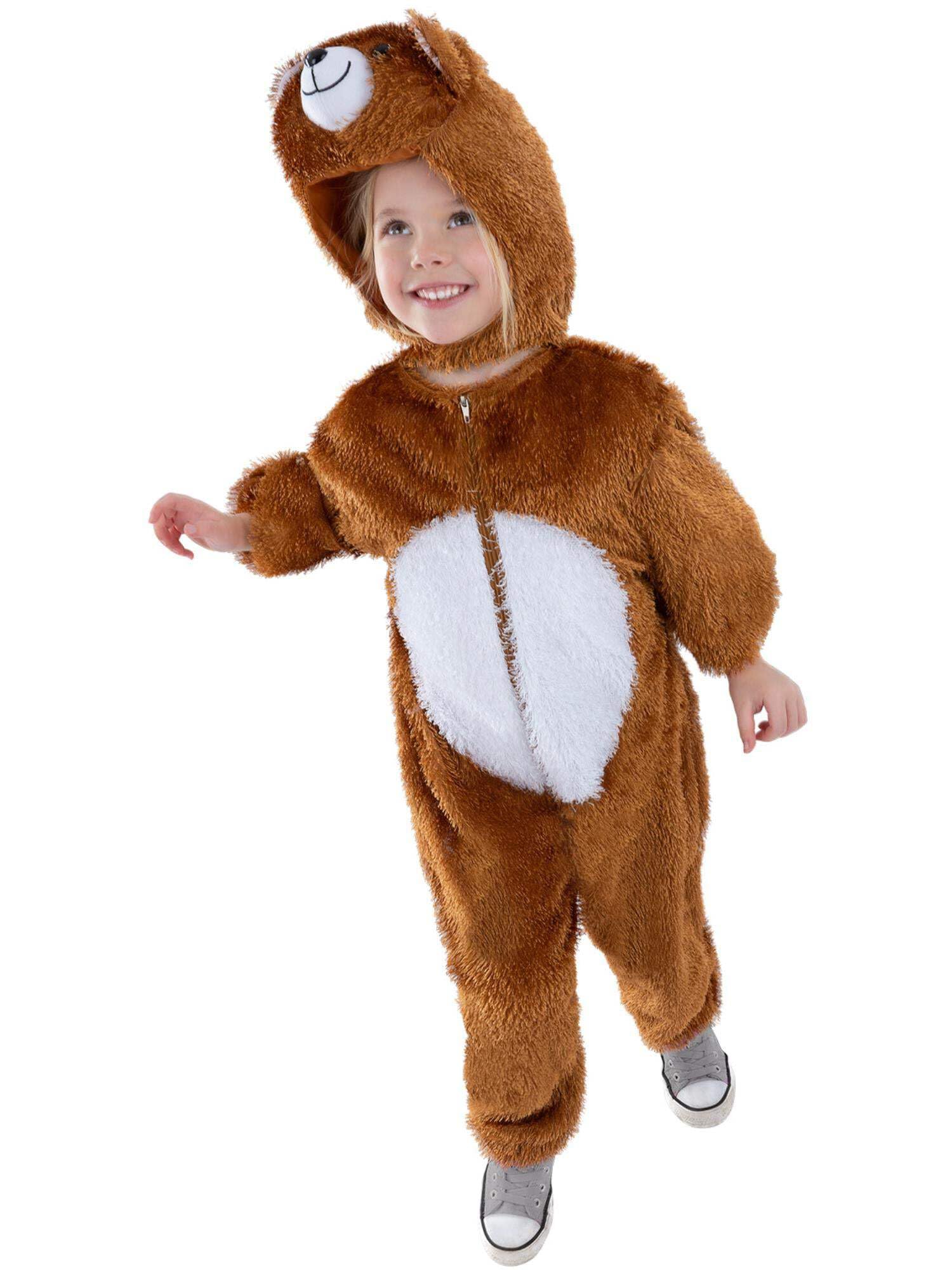 Smiffys Unisex Kids Brown Bear Costume