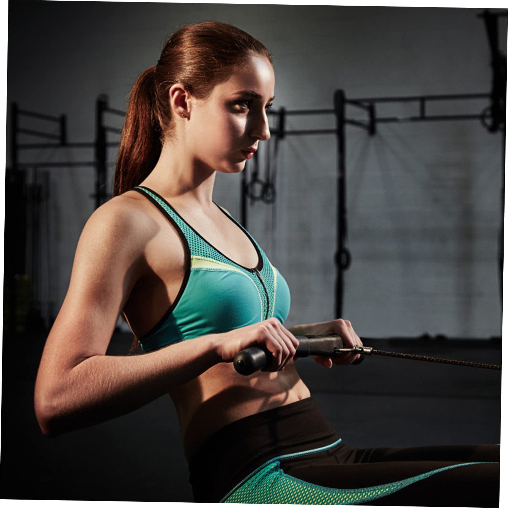 Didiseaon 1 Pc Tirante Barra De Poder Barra De Entrenamiento De Bíceps Barra De Prensa De Tríceps hacia Abajo Brazo Tríceps De Polivinilo Aptitud Física Barra De Ejercicio Familiar