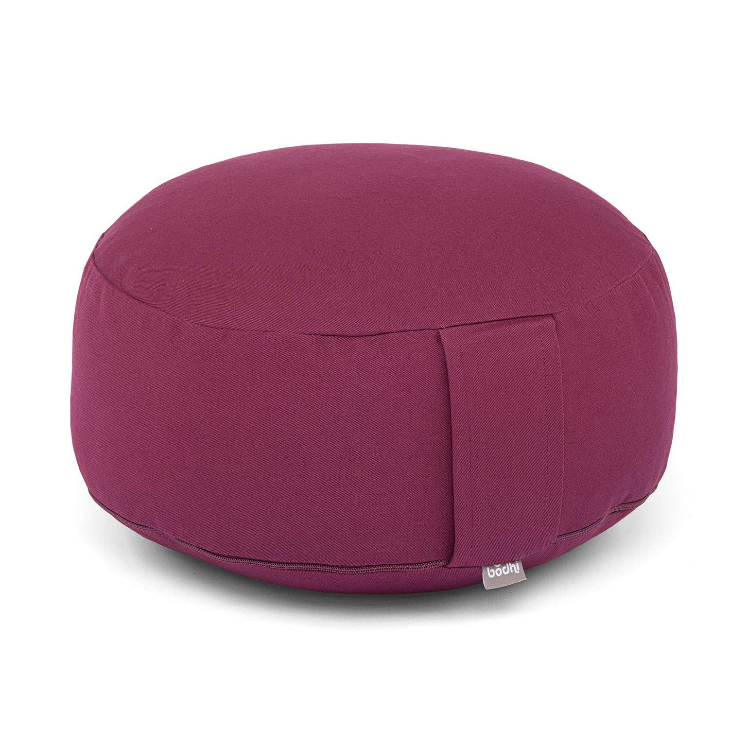 bodhi Rondo ECO Kapok - Cojín de meditación, berenjena