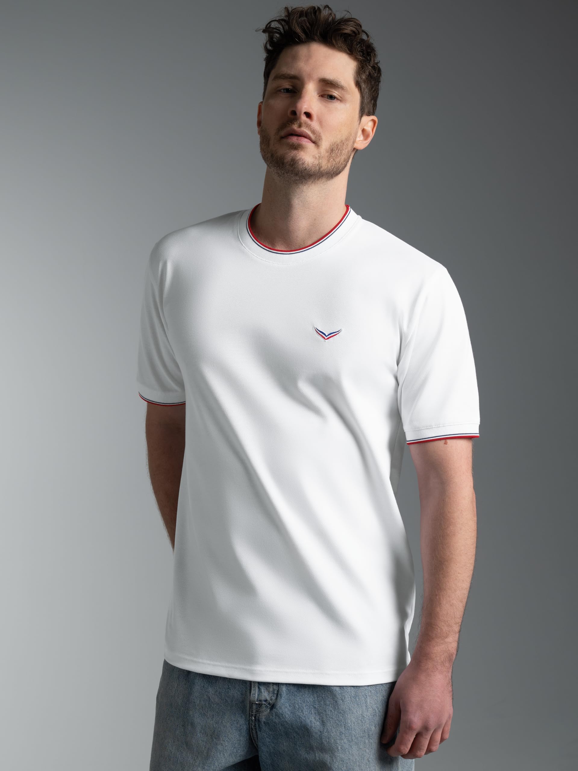Trigema Herren T-Shirt in Piqué-qualität T-Shirt (1er Pack)