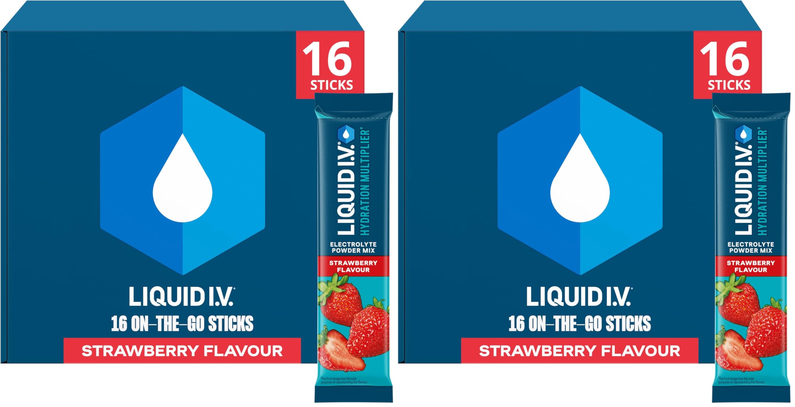 Liquid I.V. Hydration Multiplier Electrolyte Powder Mix, Passion Fruit Flavour, Electrolytes with 7 Vitamins & Minerals for Fast Hydration & Energy, Vegan and Gluten Free, 16 Sachet Sticks — view 13