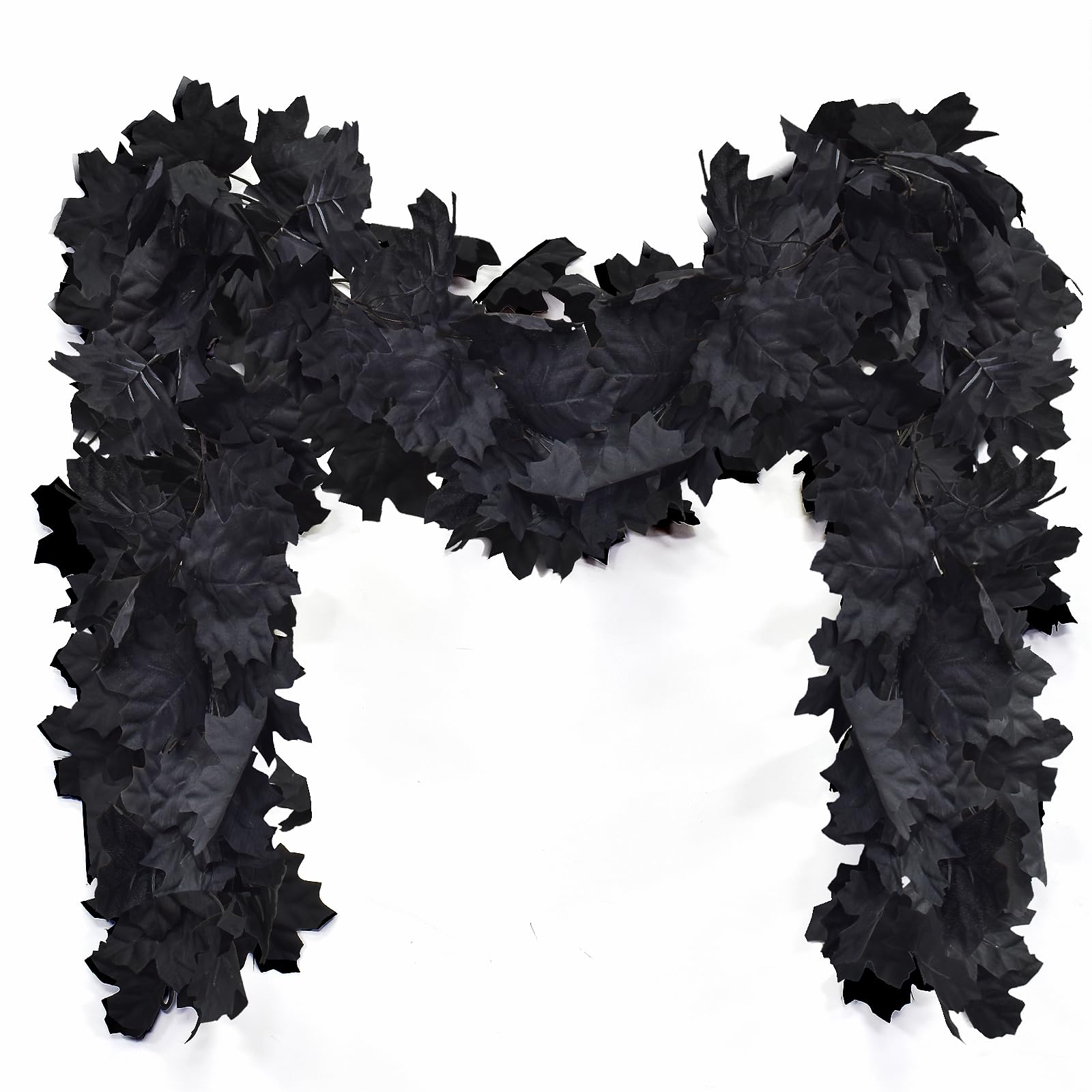 3 Pack Fall Leaves Garland, Artificial Autumn Maple Leaves Garland 5.5ft