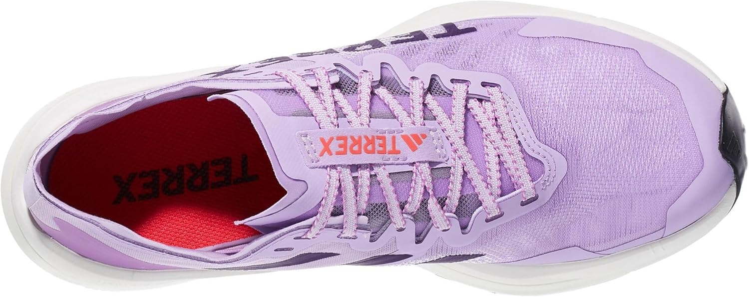 adidas Womens Terrex Agravic Speed Trail Running Sneakers Shoes - Purple