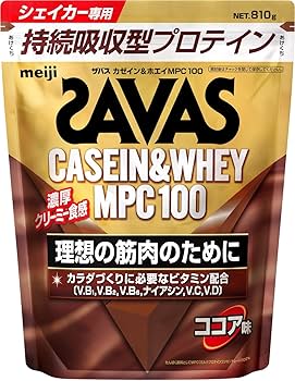 Amazon | ザバス(SAVAS) カゼイン&ホエイ プロテイン MPC100