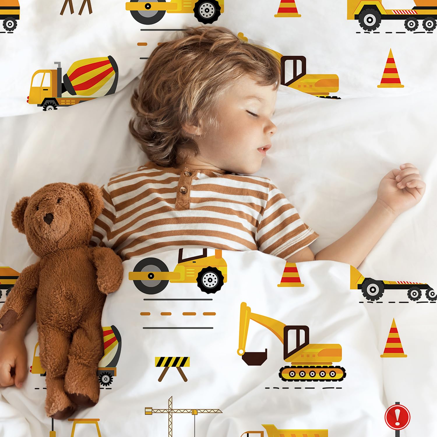 Copripiumino Singolo Bambini Microfibra - Set 135x200cm + 2 Federe 50x75cm - Foto 10