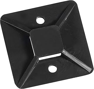 Aviditi CTM33B Cable Tie Mounts, 3/4