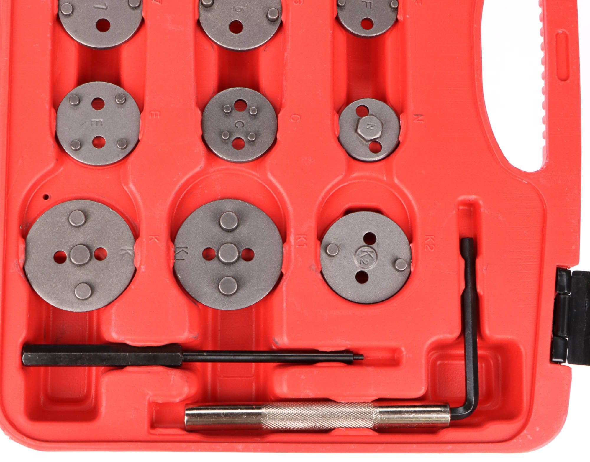 Mechanic Brake Set 35 | Juego de reposicionador de pistones de Freno 35 pzs | Reposicionar el pistón de Freno al Cambiar los Discos | Las Zapatas o Las Pastillas de Freno