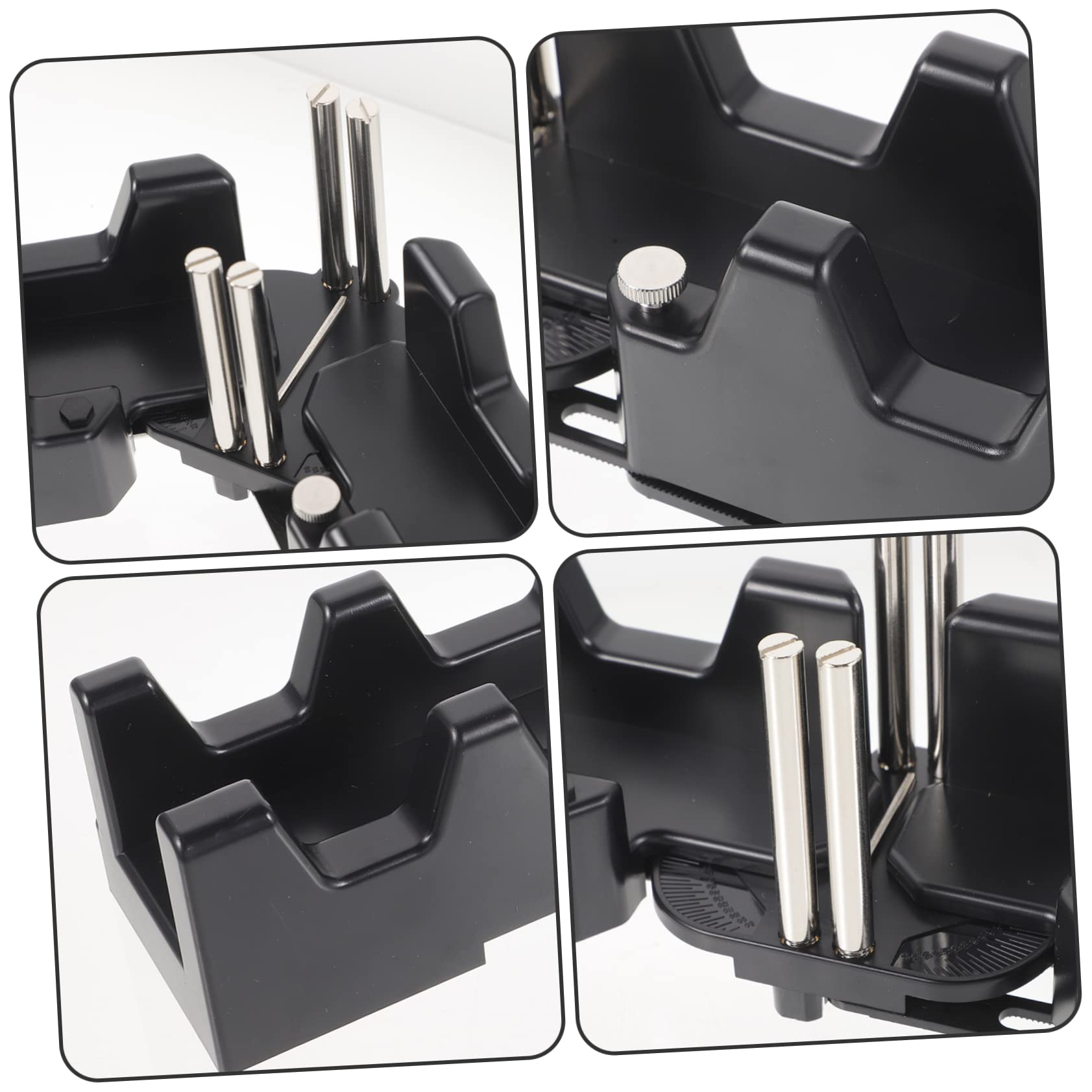 SHINEOFI Herramienta De Medición De Bisel Transportador De Corte De Ángulo Herramienta De Búsqueda De Ángulo Buscador De Ángulo Abdominales De Plastico Black