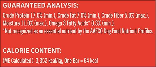Miniatura 119 de Blue Buffalo Health Bars - Galletas crujientes para perros, horneadas al horno con ingredientes naturales, tocino, huevo y queso, bolsa de 16 onzas