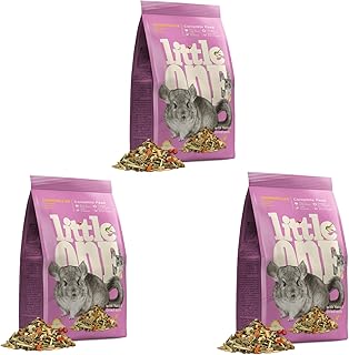 Little One Alleinfutter für Chinchillas | 3er Pack | 3 x 400 g | Speziell für die Ernährungsanforderungen von Chinchillas | Zur Deckung des Nährstoffbedarfs product image