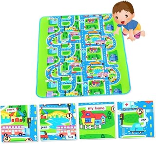 Totority Tapete De Bebê Rastejando Cobertor Rastejando Esteira Para Crianças Rastejando Esteira De Jogo Do Bebê Engrossar Tapete