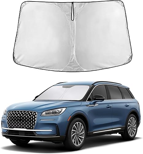 Miniatura 279 de EcoNour Parasol para Subaru Crosstrek 2013-2015 2016 2017, visera solar para parabrisas delantero y ventana, bloqueador de calor UV y protector
