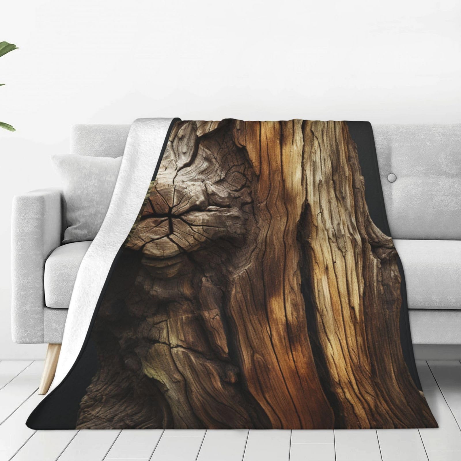 Couverture jeté en flanelle 125x150 plaid douillet pour canapé lit chambre cocooning