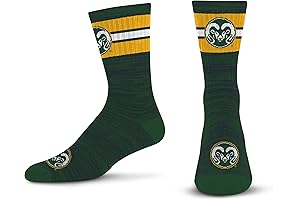 Cozy Feet: First String Crew Socks for NCAA Colorado Rockies Fans
