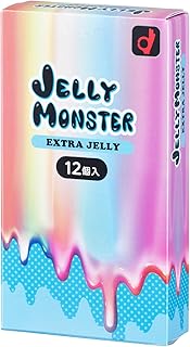 オカモトコンドームズ オカモト コンドーム JELLY MONSTER EXTRA JELLY (ゼリーモンスター エクストラゼリー)12個入 たっぷり潤滑ゼリー
