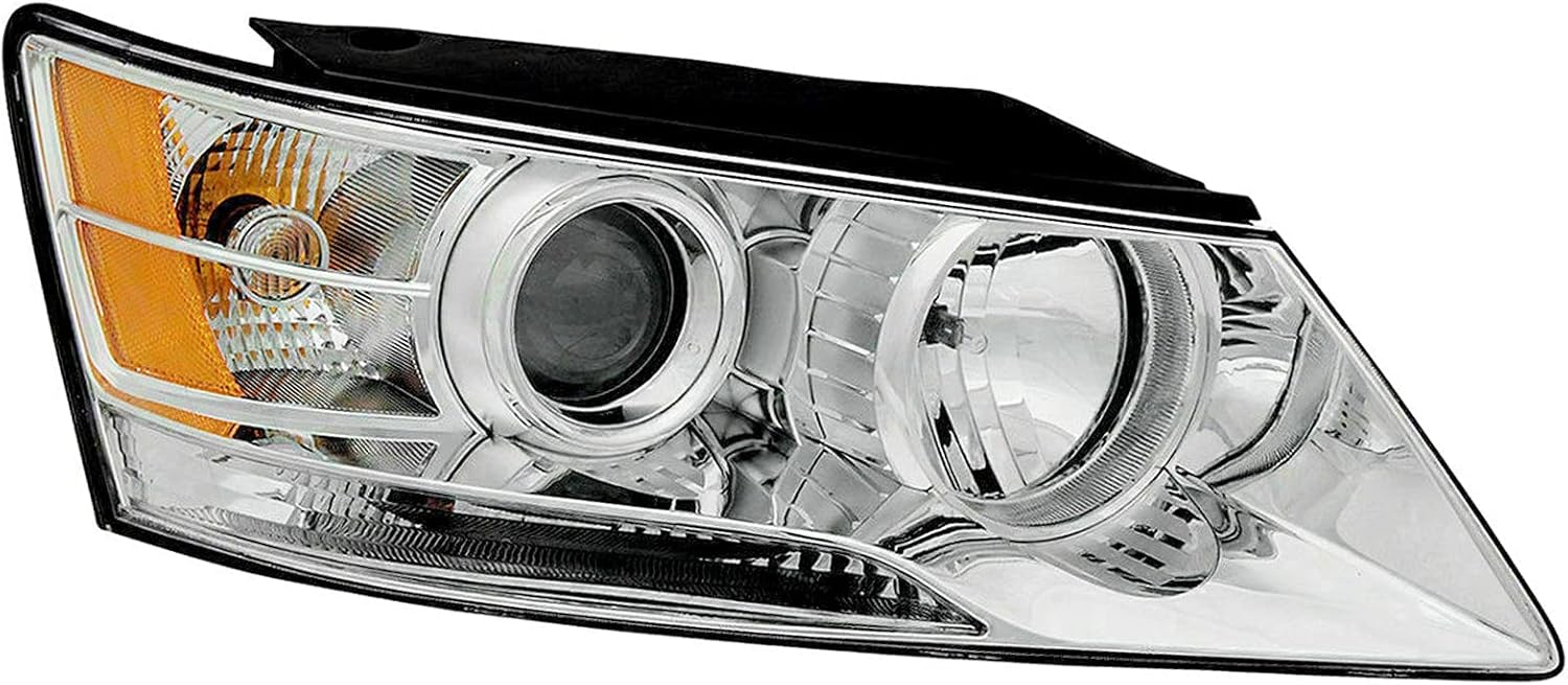 DEPO 321-1135R-AC Compatible With Hyundai Sonata 09-10 Headlight Assembly RH Passenger US Passenger Side CAPA