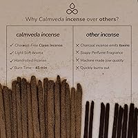 Vista 5 de Varitas de incienso para atraer dinero - para manifestar abundancia (más de 80 varitas) con llavero de cristal de aventurina para desbloquear