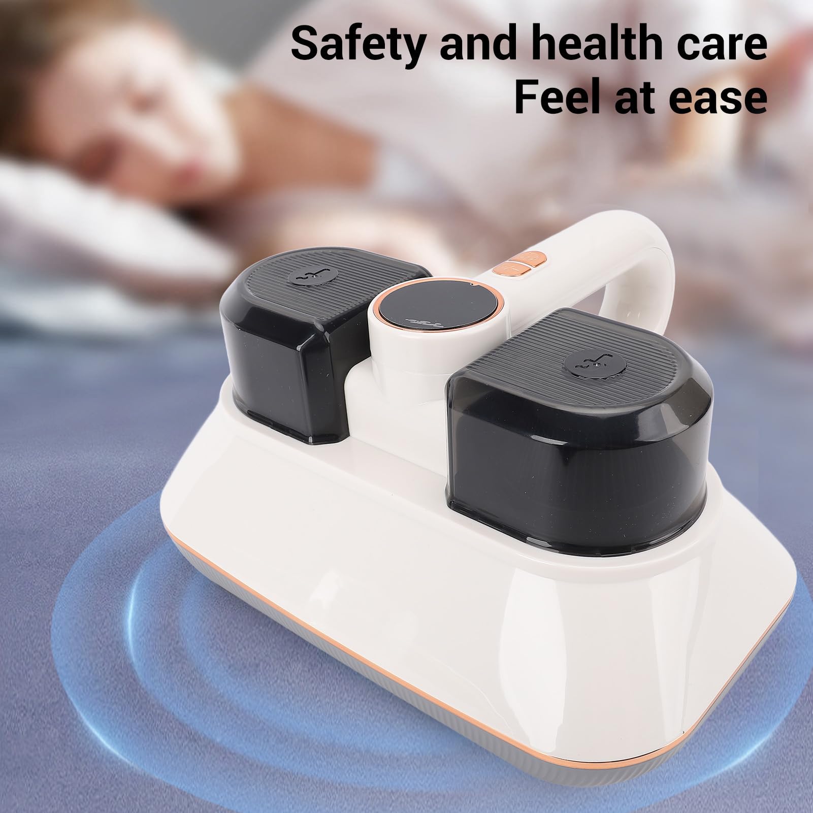 100 W Starker Saugbett-Staubsauger, Tiefenreinigung für Bett, Sofa, 1 X 200 Ml Effizienter Haushaltsreiniger