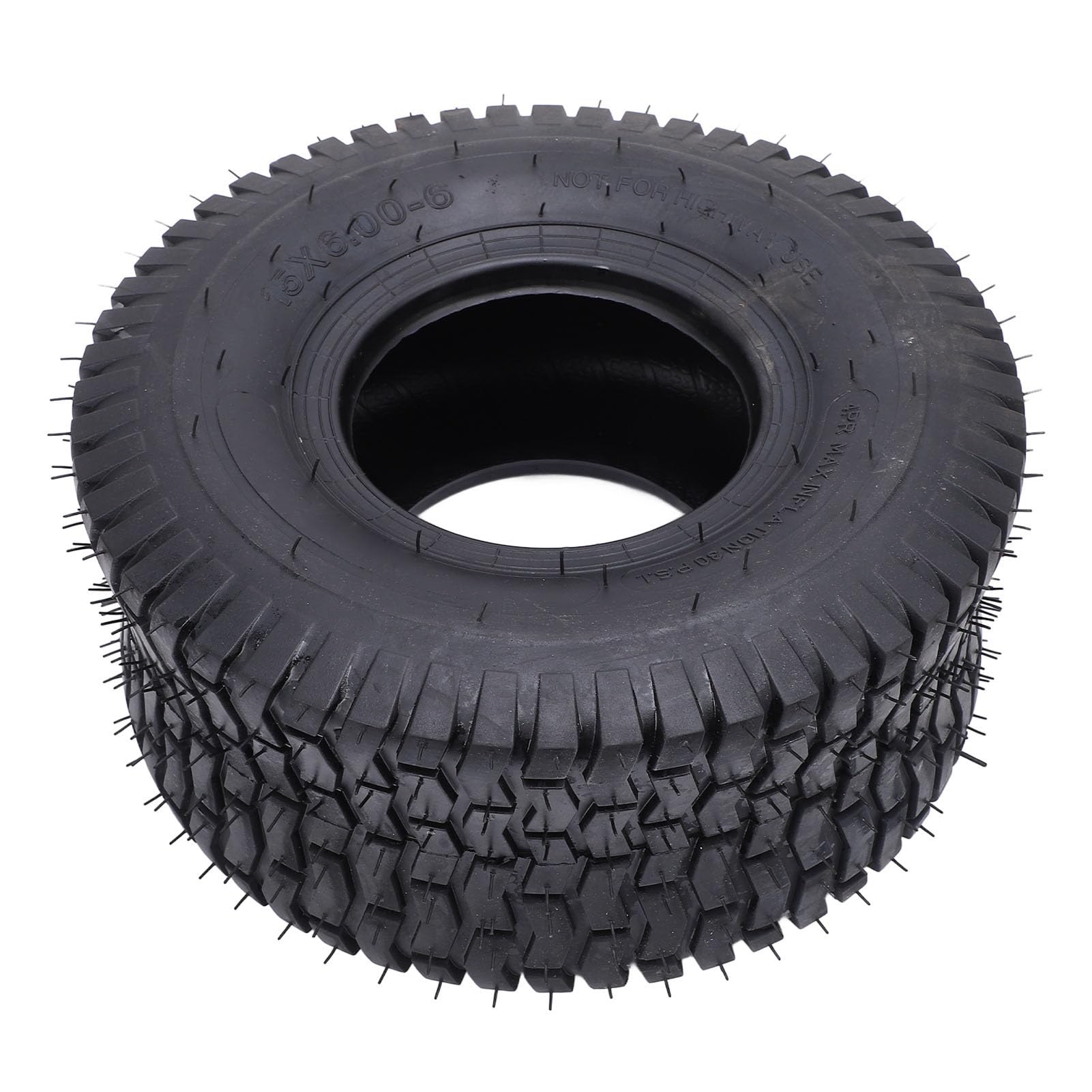 Keenso Pneumatici per Auto, Gomma per Pneumatici Controllo Migliorato Eccellente Trazione 4 Strati Pneumatici per Carrello Giardino per Trattori Rasaerba