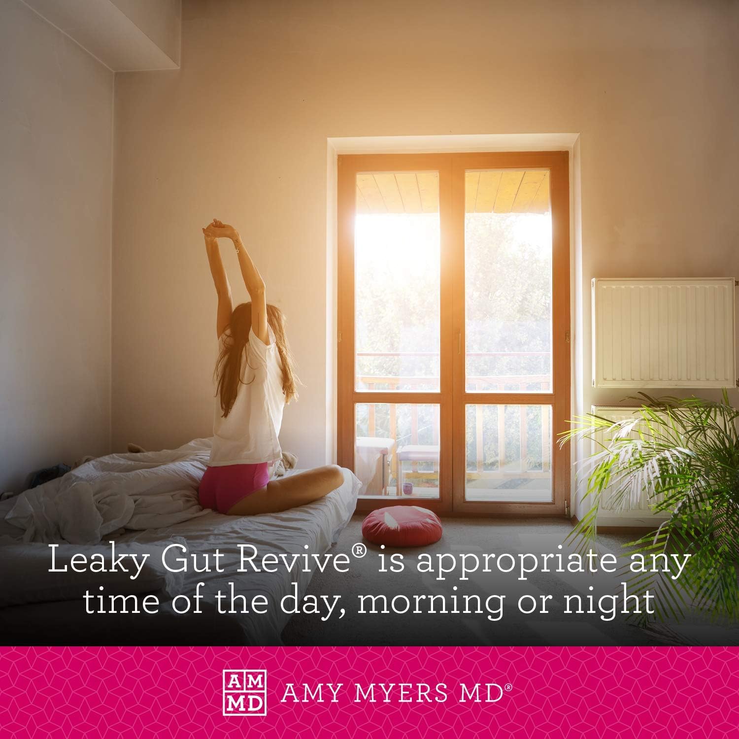Dr. Amy Myers Revive Powder for Leaky Gut Repair – L Glutamine Powder to Reduce Symptoms Like Constipation, IBS, Diarrhea, Bloating – Plant Based Supplement to Maintain A Healthy Gut Lining : Health & Household
