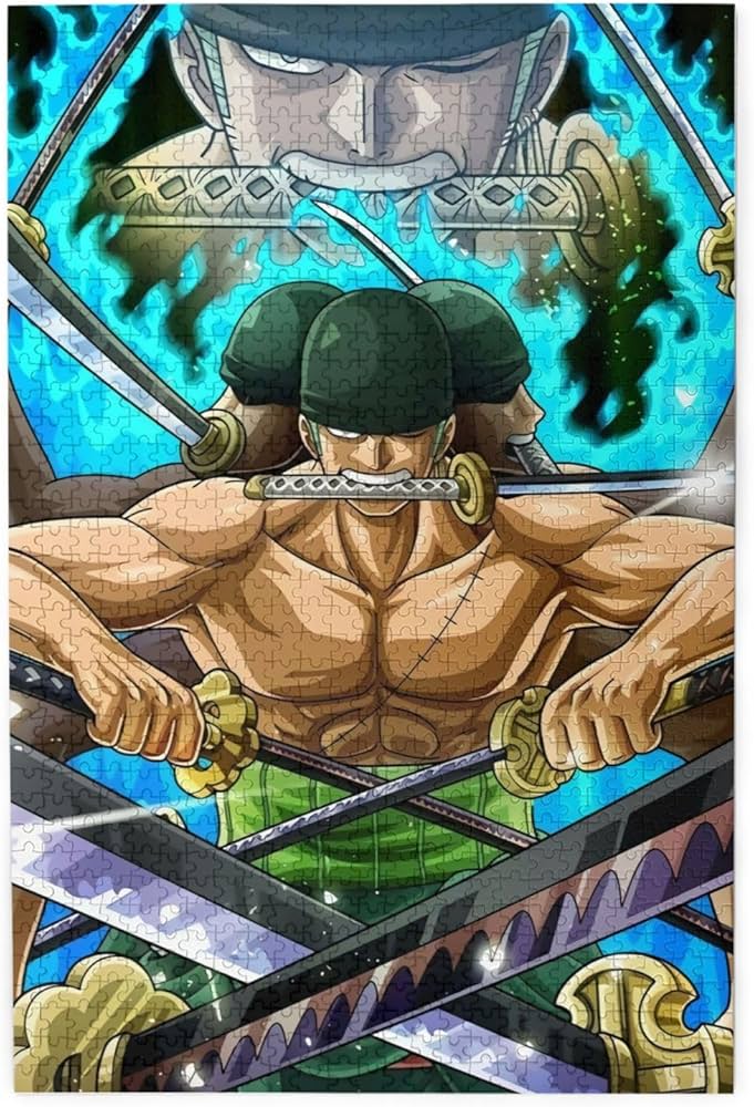 Amazon.co.jp: 1000ピース ジグソーパズル ワンピース ゾロ十郎 One