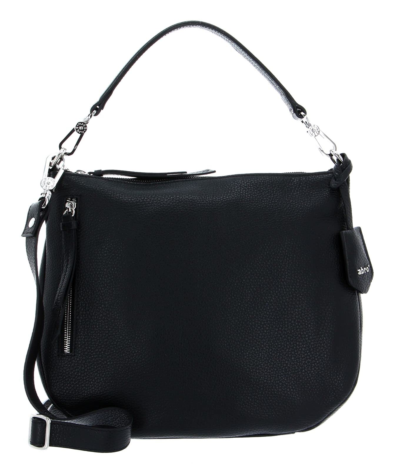 ABRO Stofftasche Juna Small NOS Schwarz/Nickel