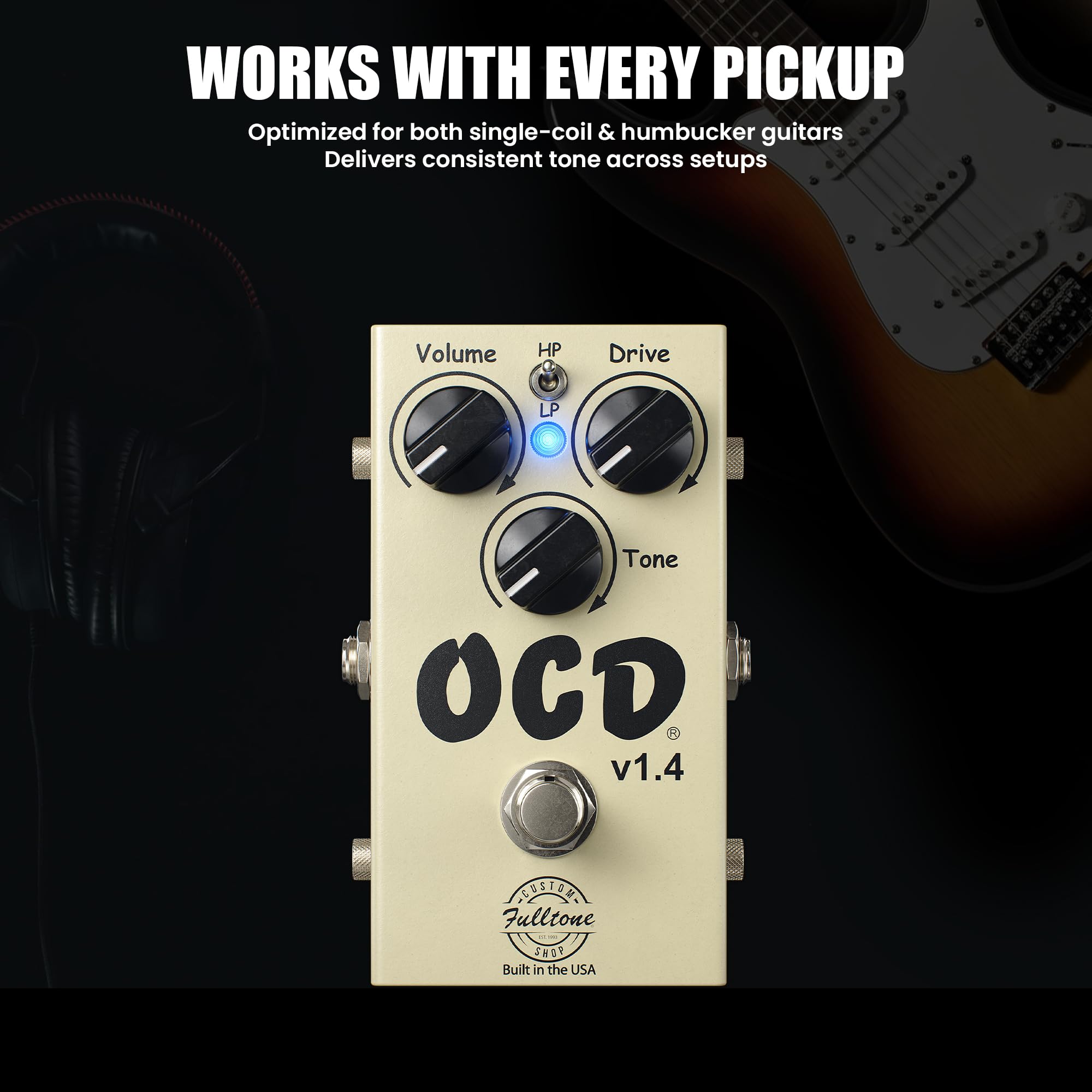 Amazon | Fulltone フルトーン Custom Shop OCD v1.4 オーバードライブ