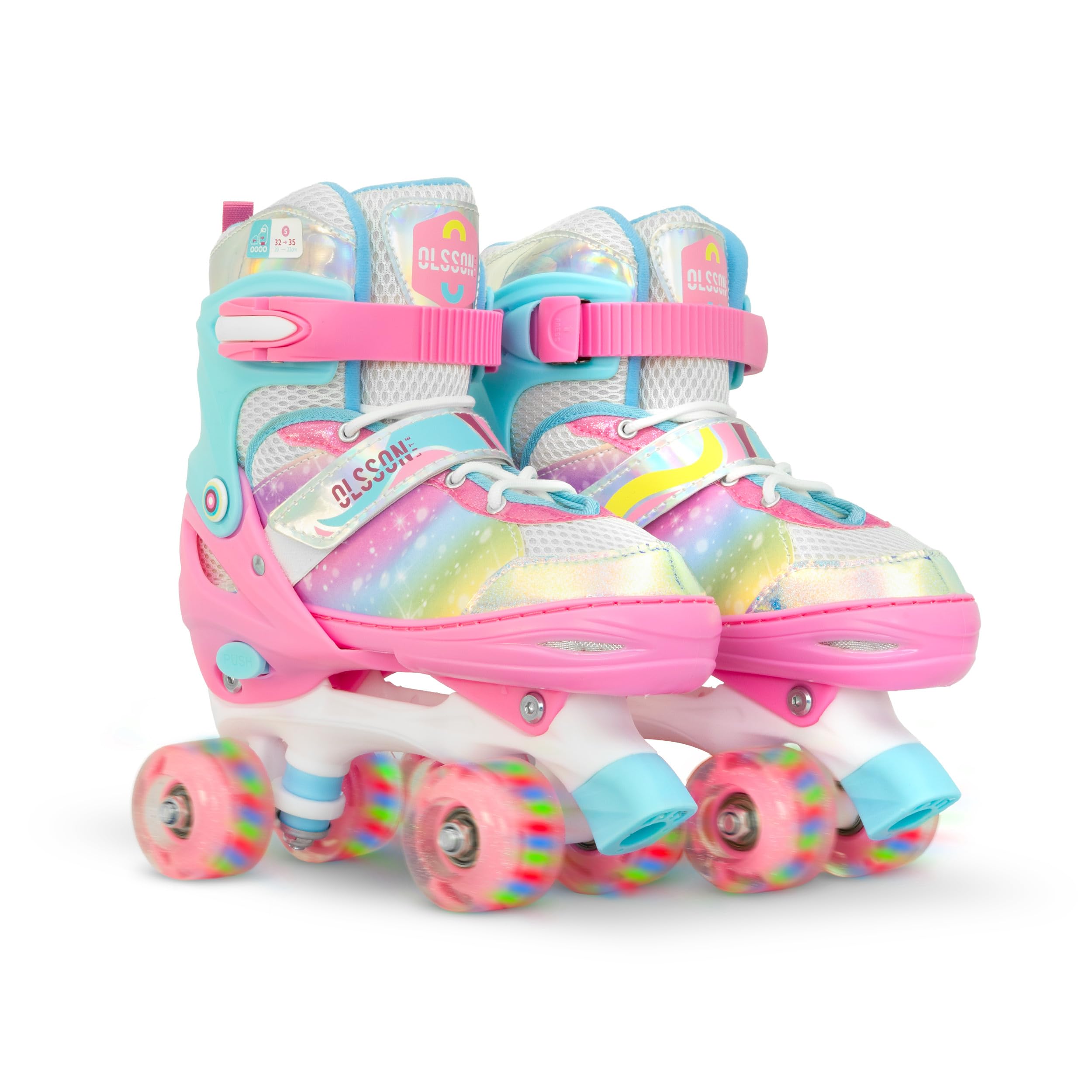 Yheonver Lot de 8 patins à roulettes 58 mm x 32