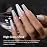 RARJSM Glitter Gel Nail Polish Pearl Shell White Chunky Sparkle Diamond Rainbow Shimmer Jelly Iridescent Gel Polish Single Bottle Soak off UV LED Cured for Home Salon Manicure 15ML 1PC