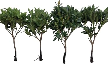 Fresh Flowers: Set of 4 with roots (small), Total Height: Approx. 15.0 to 16.5 inches (38 to 42 cm) (There may be individual differences because it is a raw flower), Buddhist altar, grave visit, observation, sympathy, pimples, roots (small), 4)