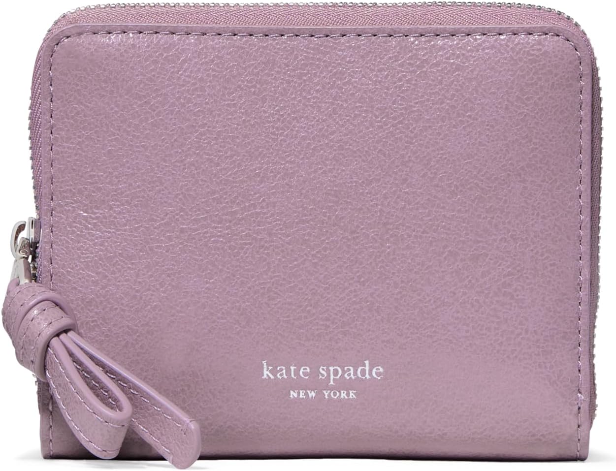 kate spade new york Loop Pebbled Leather Small Zip Around Wallet