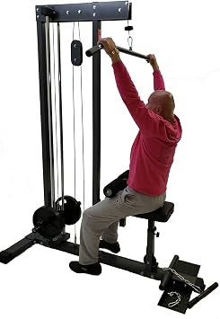 Super LAT Pull Down and Low Row Cable Machine