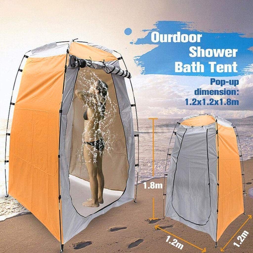 Toilettenzelt Pop Up Zelt for Campingzelt Dusche Sichtschutzzelt for Umkleiden Umkleidekabine Strand Angeln Wandern Tragbares Außentoilettenzelt