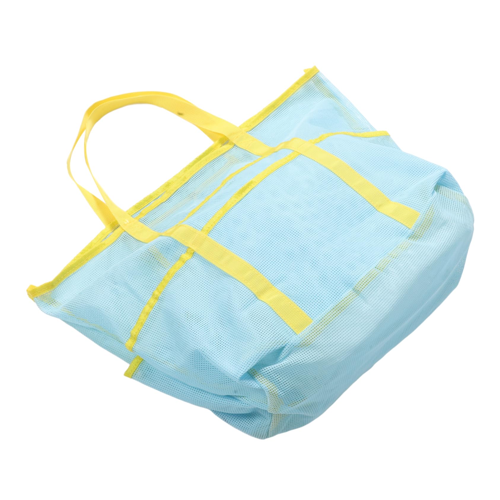 GLSTOY Handheld Mesh Swim Bag Beach Tote Holes Portable Travel Organizer Bag Waterproof Tote