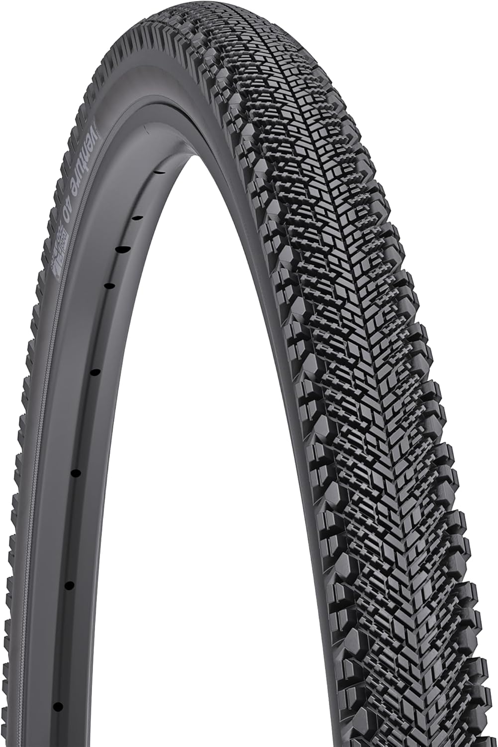 WTB Venture Gravel Bike Tire (700 x 40) Tubeless Folding - Light & Fast Rolling - Gravel & Bikepacking (Black/Tan)