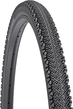 WTB Venture Gravel Bike Tire 700 x 40 Tubeless Folding - Light & Fast Rolling - Gravel & Bikepacking Black/Tan
