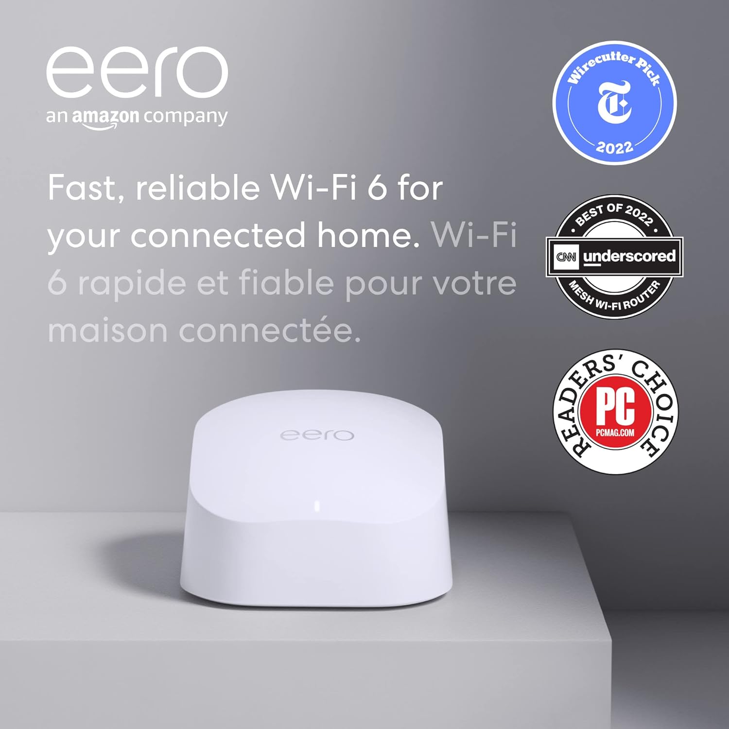 Amazon eero high-speed wifi 6 router and booster | Supports speeds up ...