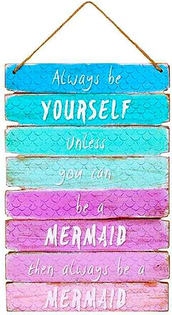 Mermaid Ombre Wall Sign
