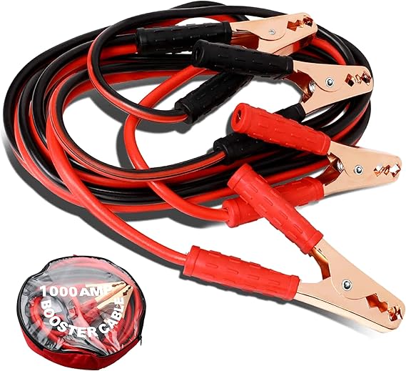 Car Heavy Duty Jumper Cable,Booster Cable with Carry Bag Automatic