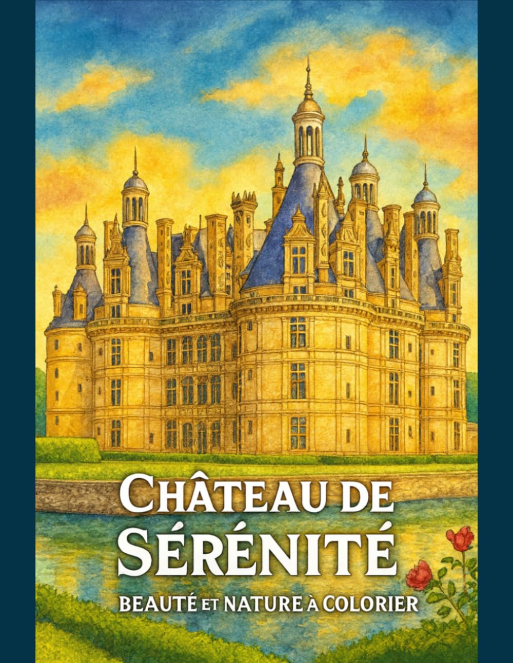 Château de Sérénité : Beauté et Nature à Colorier: 48 coloriages pour se détendre et s'évader
