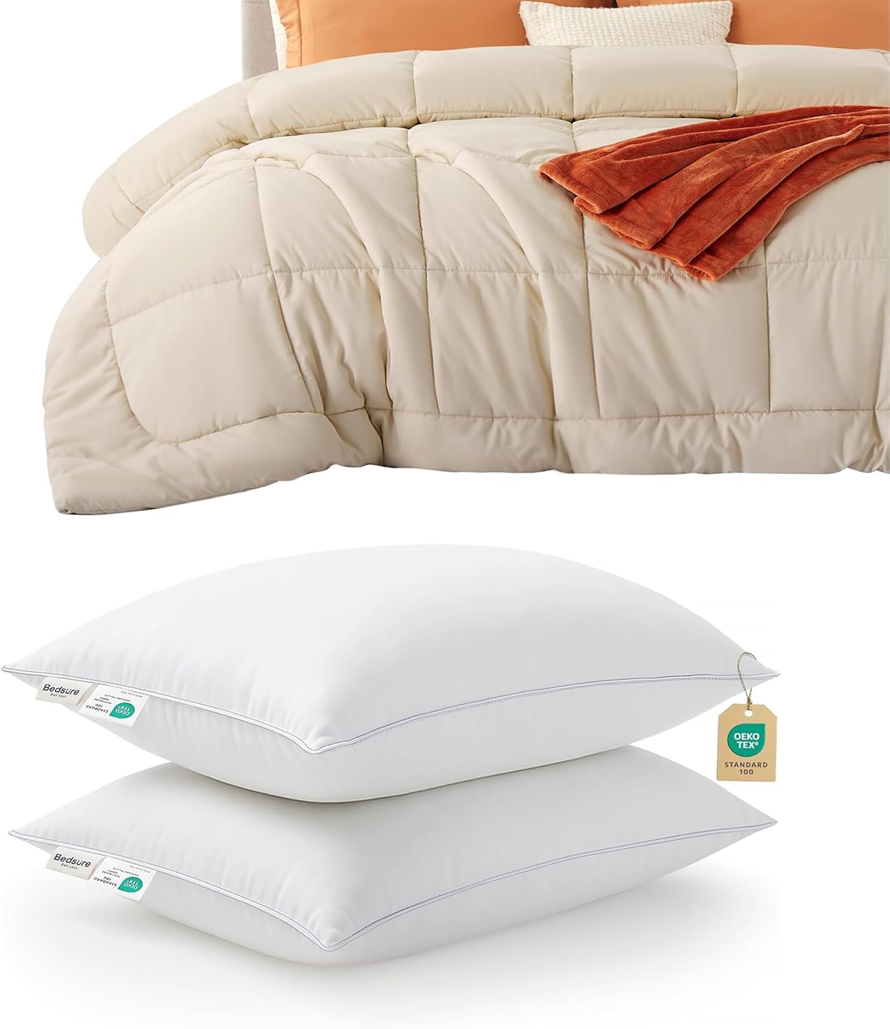 49% Off Comforter & Pillow Bundle