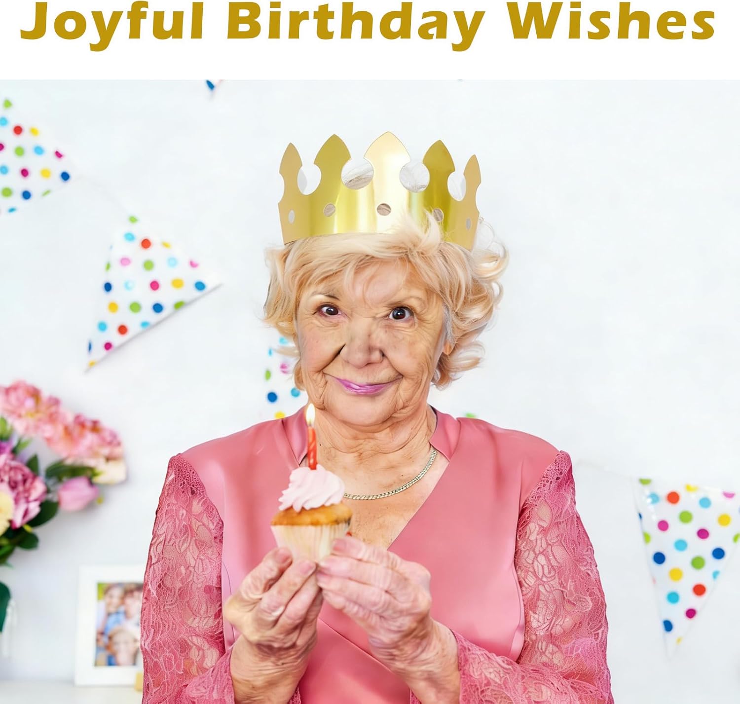 210 Pcs Gold Paper Crowns with Gem Stickers King Crown Princess Hats Bulk for Baby Showers Weddings Birthday Celebration Party Supplies