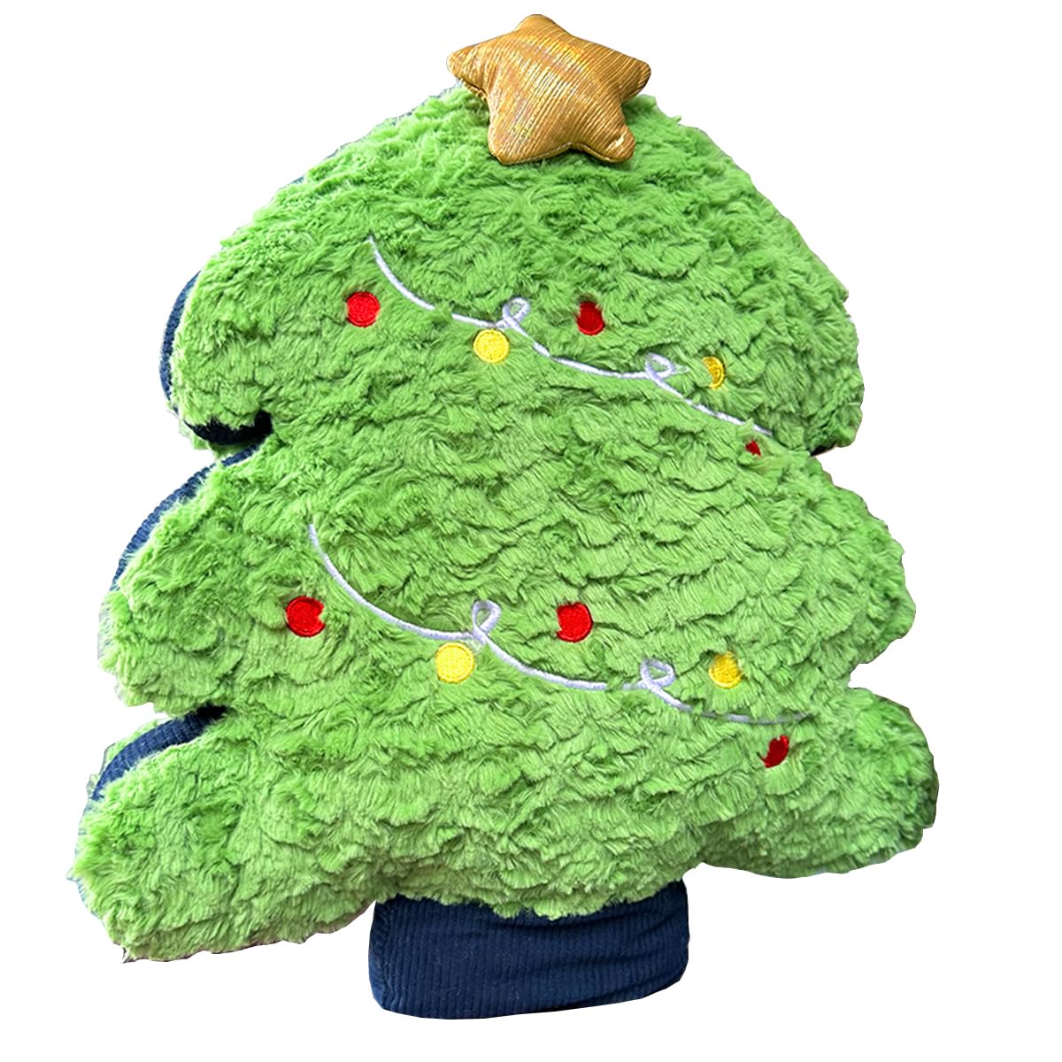 Christmas Tree Plush Pillow - 17.7" Christmas Tree Stuffed Plush Pillow - Christmas Tree Plush Toy - Home Holiday Party Decoration New Year