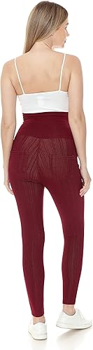 Miniatura 8 de Leggings Depot Jeans de maternidad para mujer con bolsillos, cómodos, elásticos, pantalones de embarazo
