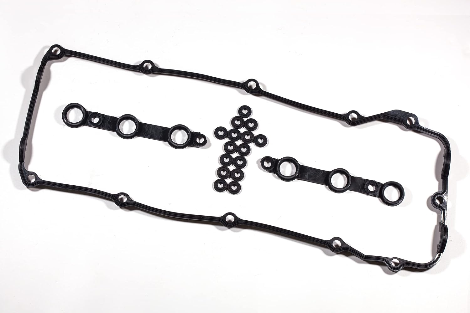 11129070990 for BMW 325Ci 325i 2.5 Valve Cover Gasket BMW 323Ci 323i 325xi 328Ci 328i 330Ci 330i 330xi 525i 528i 530i X5 Z3 E36 E39 E46 E53 M54 Engine Cover Gasket 2.8 3.0L 1998 1999 2000 2001 2002.